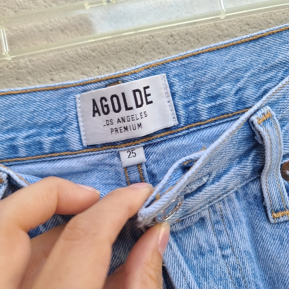 Agolde | Jamie High Rise Classic Jeans in Shakedown Size 25 - Picture 3 of 8
